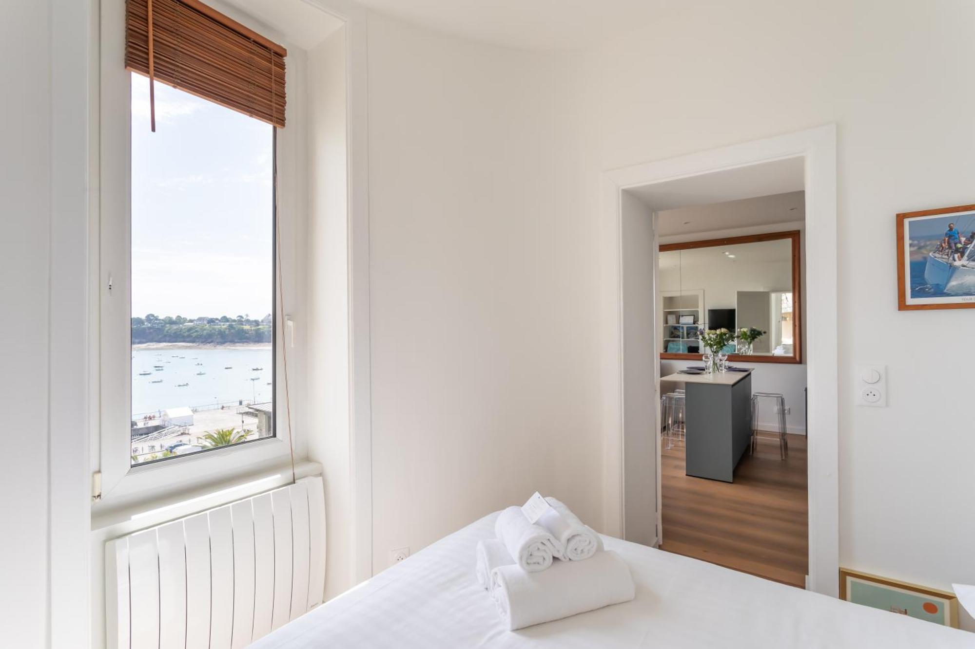 Le Beauvoir 1 - Appt Vue Mer Dinard Bagian luar foto