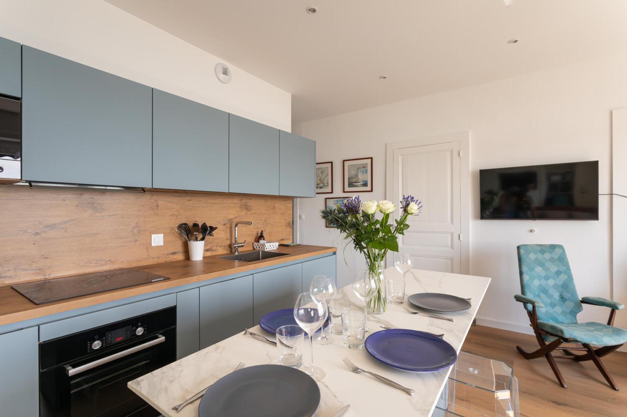 Le Beauvoir 1 - Appt Vue Mer Dinard Bagian luar foto