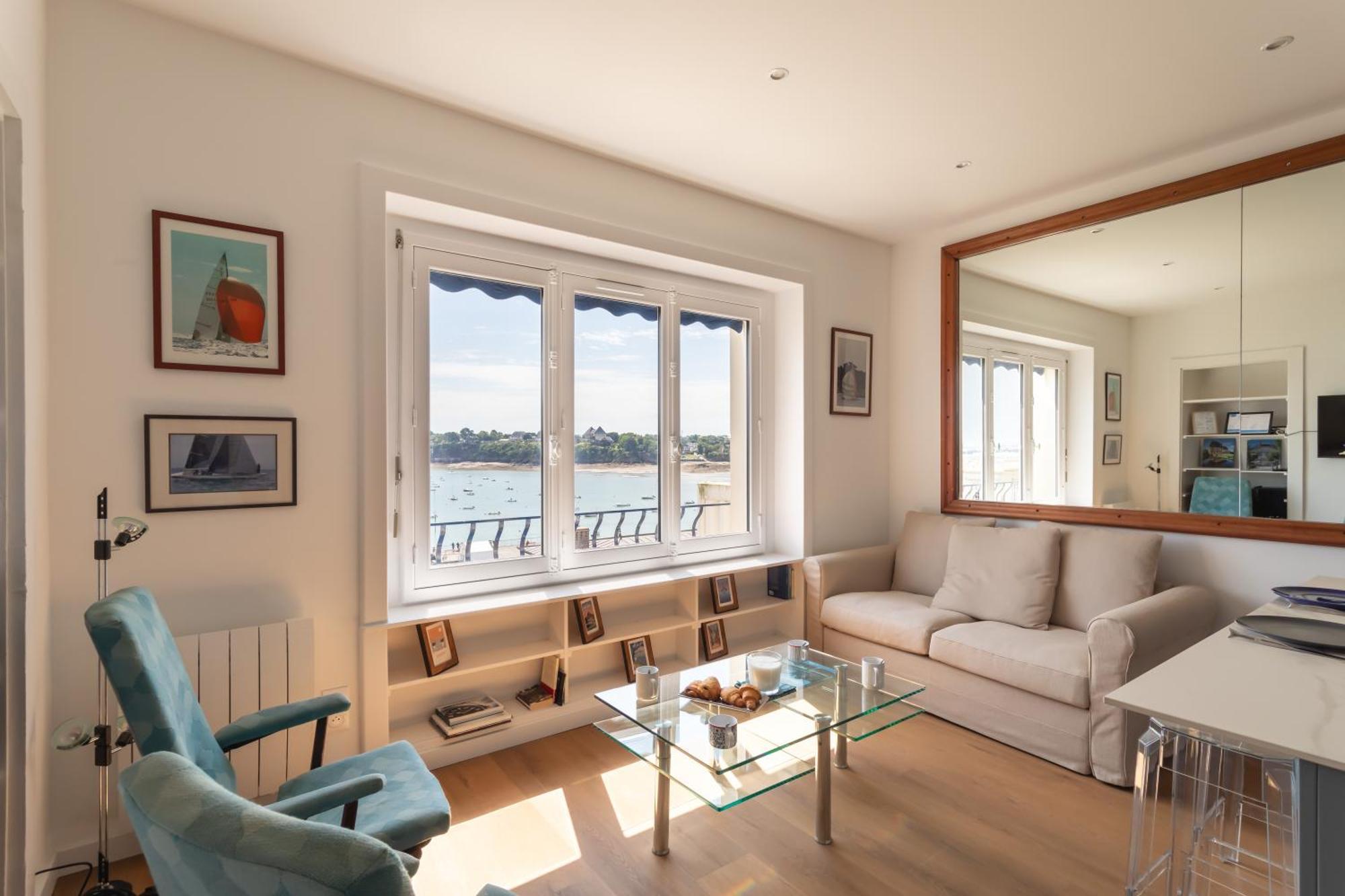 Le Beauvoir 1 - Appt Vue Mer Dinard Bagian luar foto
